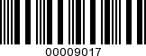 Barcode Image 00009017