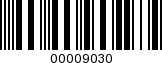 Barcode Image 00009030
