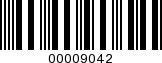 Barcode Image 00009042