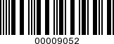 Barcode Image 00009052