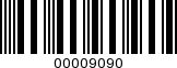 Barcode Image 00009090