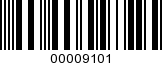 Barcode Image 00009101