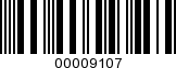 Barcode Image 00009107