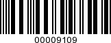 Barcode Image 00009109