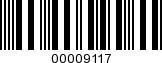 Barcode Image 00009117