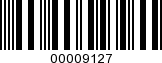 Barcode Image 00009127