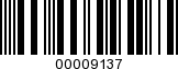 Barcode Image 00009137