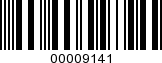 Barcode Image 00009141