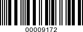 Barcode Image 00009172