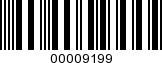 Barcode Image 00009199