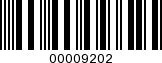 Barcode Image 00009202