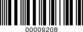 Barcode Image 00009208