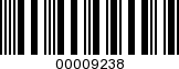 Barcode Image 00009238