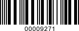 Barcode Image 00009271