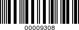 Barcode Image 00009308