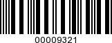 Barcode Image 00009321