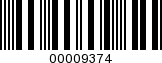 Barcode Image 00009374