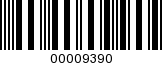 Barcode Image 00009390