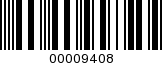 Barcode Image 00009408