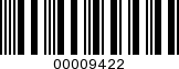 Barcode Image 00009422
