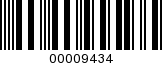 Barcode Image 00009434