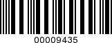 Barcode Image 00009435
