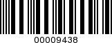 Barcode Image 00009438