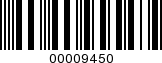 Barcode Image 00009450