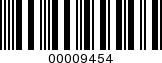 Barcode Image 00009454