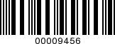 Barcode Image 00009456