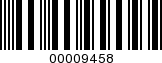 Barcode Image 00009458