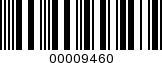 Barcode Image 00009460