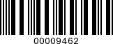 Barcode Image 00009462