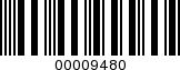 Barcode Image 00009480