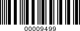 Barcode Image 00009499
