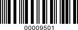 Barcode Image 00009501