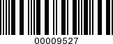 Barcode Image 00009527
