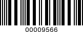 Barcode Image 00009566