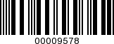 Barcode Image 00009578