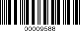 Barcode Image 00009588
