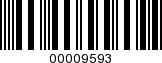 Barcode Image 00009593
