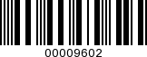 Barcode Image 00009602