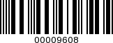 Barcode Image 00009608
