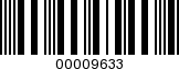 Barcode Image 00009633
