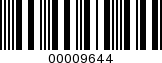 Barcode Image 00009644