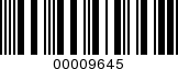 Barcode Image 00009645