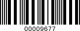 Barcode Image 00009677