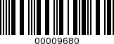 Barcode Image 00009680