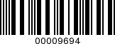Barcode Image 00009694