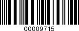 Barcode Image 00009715